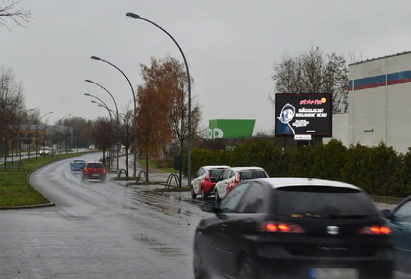 LED-Werbetafel Berlin-Marzahn/Bitterfelder Straße