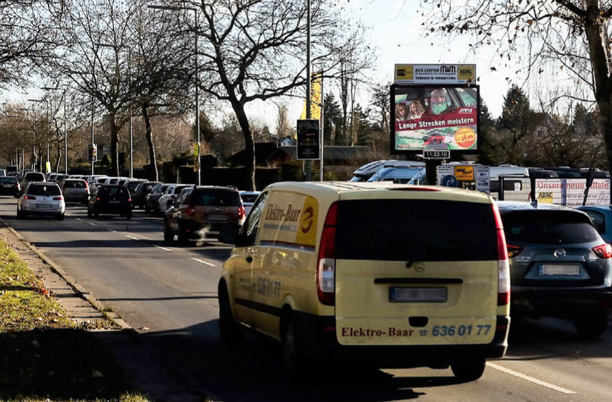 LED-Werbetafel Berlin-Spandau/Charlottenburger Chaussee